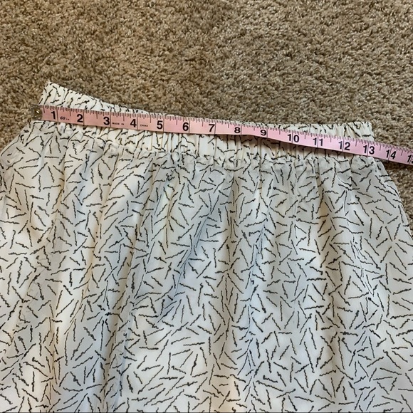 BCBGENERATION Asymmetrical Abstract Confetti Mini Skirt XS - Picture 8 of 12